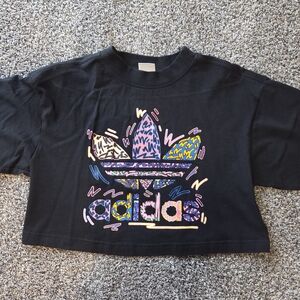 Adidas Women's S Cropped Tee